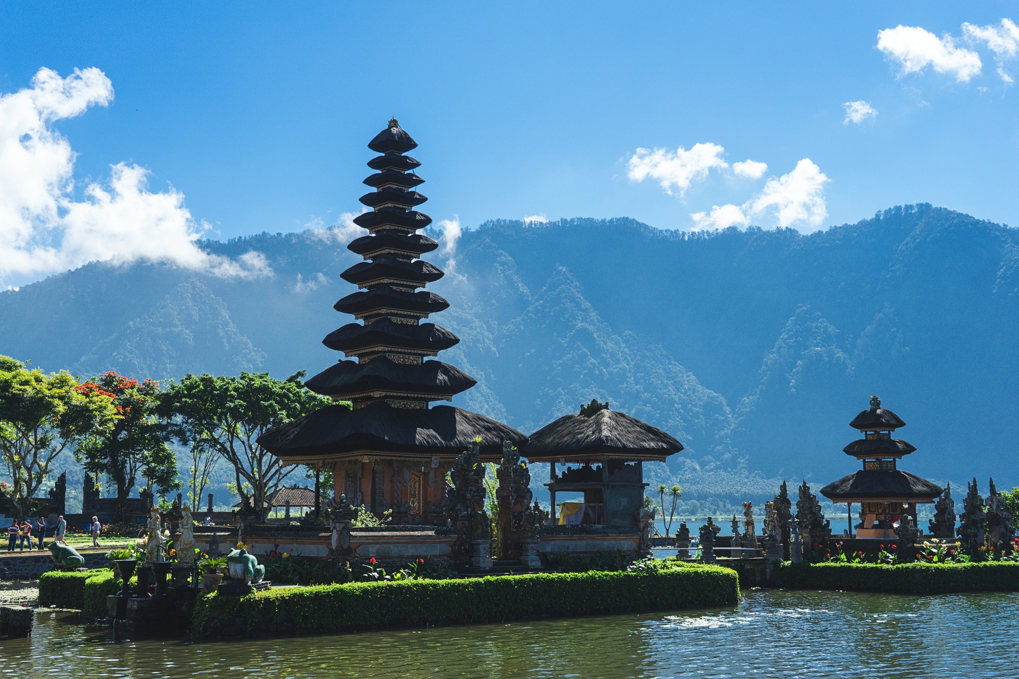 Floating Temple In Bali Indonesia